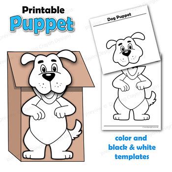 Dog Puppet Template